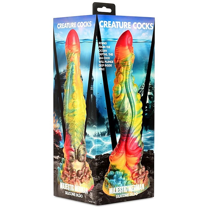 Majestic Merman Fantasy Silicone Dildo By Xr Brands - Realistic Dildos