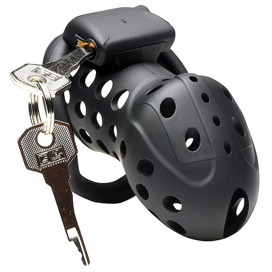 Master Series Lock Down Male Chastity Cage By Xr Brands - Male Chastity