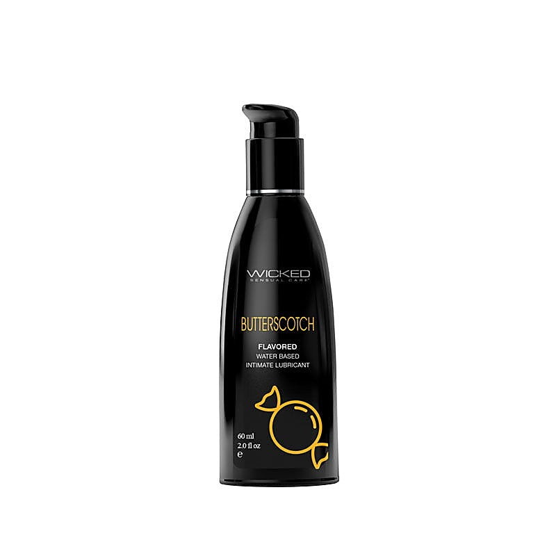 Wicked Aqua Flavoured Water Based Lubricant 60 Ml - Water Based Lubes