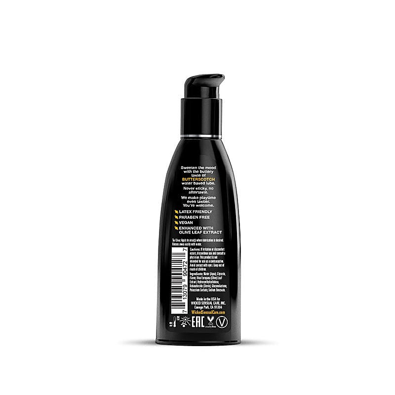 Wicked Aqua Flavoured Water Based Lubricant 60 Ml - Water Based Lubes