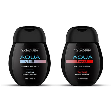 Wicked 2 Pack Water Based Lubricant Sensation Kit - Water Based Lubes