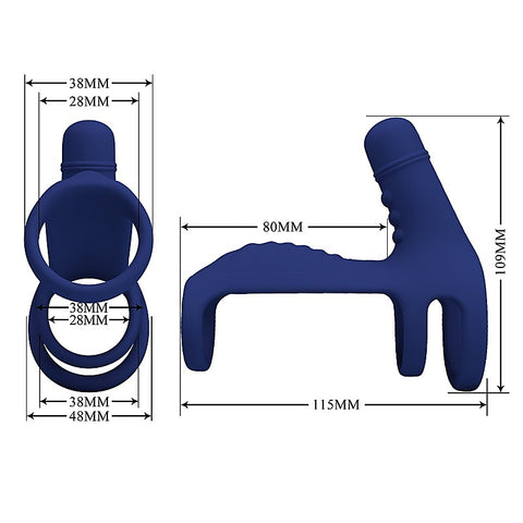 Elish Vibrating Cock Ring by Baile - Vibrating Cock Rings