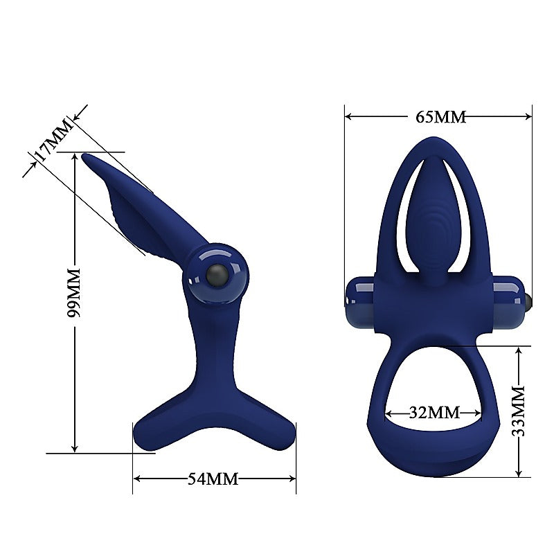 Mat Vibrating Cock Ring by Baile - Vibrating Cock Rings
