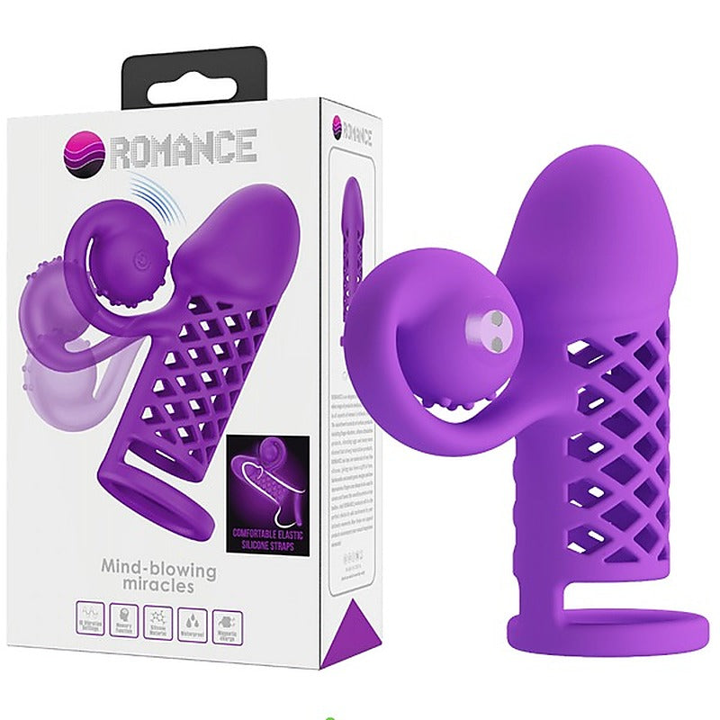 Rechargeable Harden Cock Sleeve By Baile - Penis Sleeves and Extenders