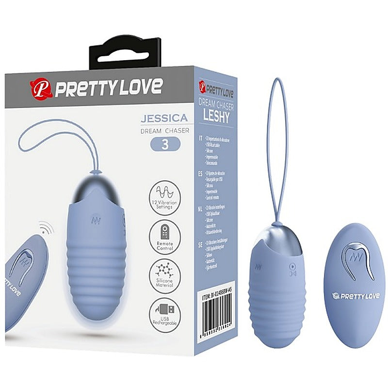 Pretty Love Jessica Dream Chaser Rechargeable Love Egg - Love Eggs and Kegel Exercisers