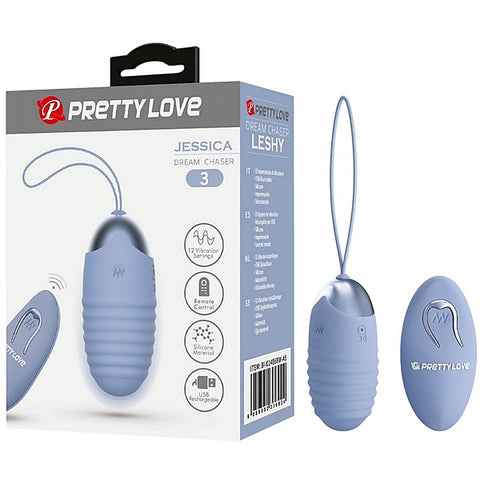 Pretty Love Jessica Dream Chaser Rechargeable Love Egg - Love Eggs and Kegel Exercisers