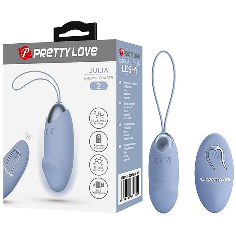 Pretty Love Rechargeable Julia Dream Chaser Love Egg - Love Eggs and Kegel Exercisers