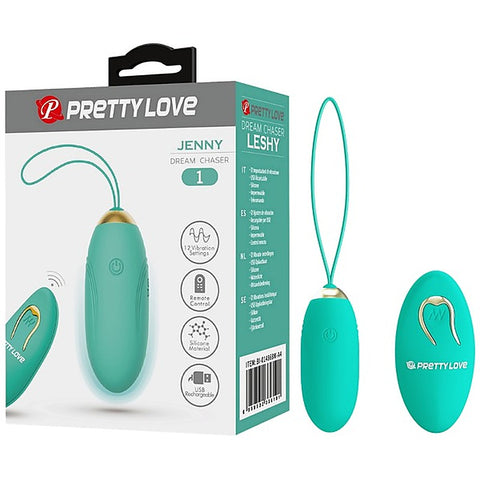 Pretty Love Jenny Dream Chaser Rechargeable Sex Egg - Love Eggs and Kegel Exercisers
