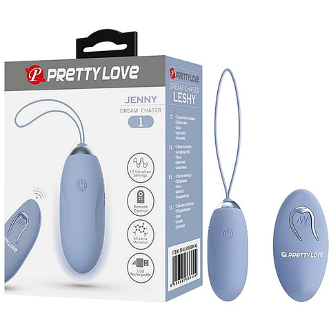 Pretty Love Jenny Dream Chaser Rechargeable Sex Egg - Love Eggs and Kegel Exercisers