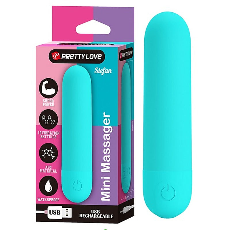 Pretty Love Stefan Rechargeable Mini Bullet By Baile - Bullet Vibrators