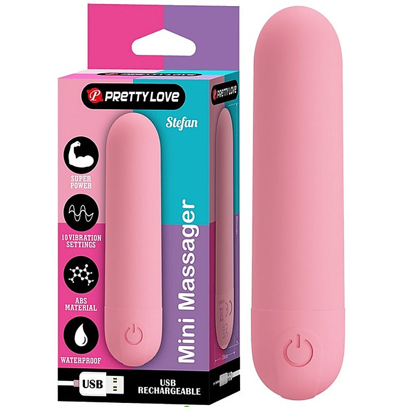 Pretty Love Stefan Rechargeable Mini Bullet By Baile - Bullet Vibrators