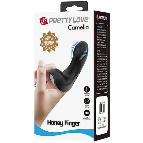 Camelia Honey Finger Adult Massager By Baile - Finger and Tongue Vibrators