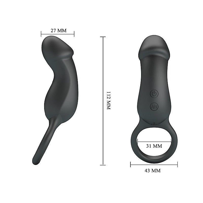 Super Power Trae Vibrating Cock Ring by Baile - Vibrating Cock Rings
