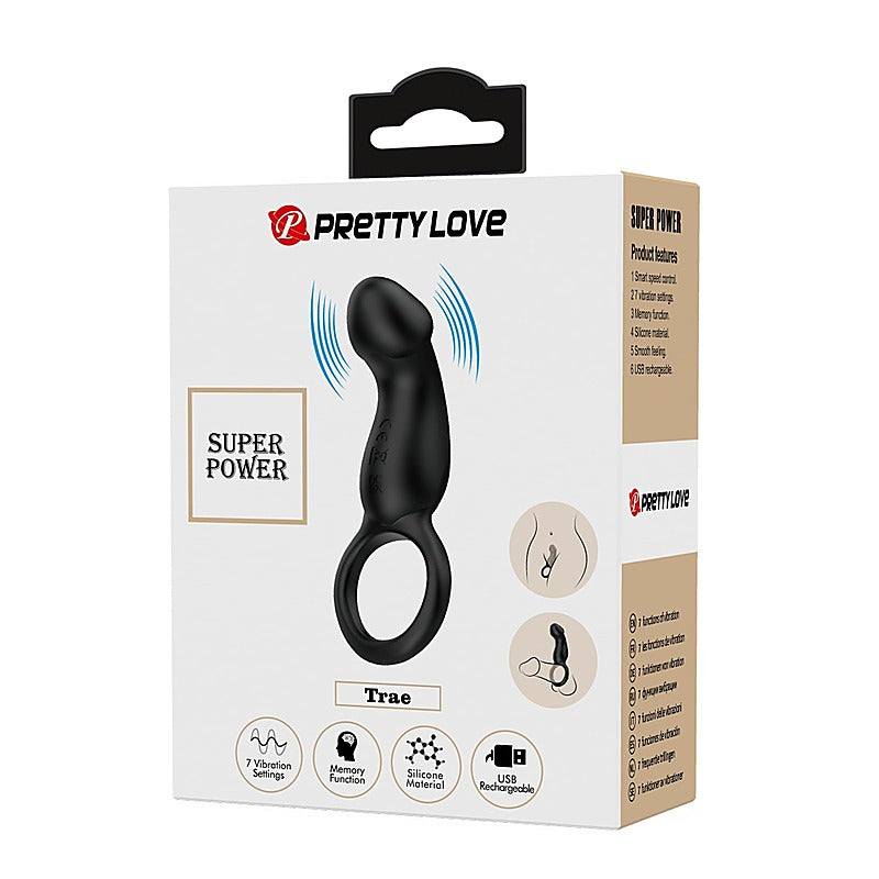 Super Power Trae Vibrating Cock Ring by Baile - Vibrating Cock Rings