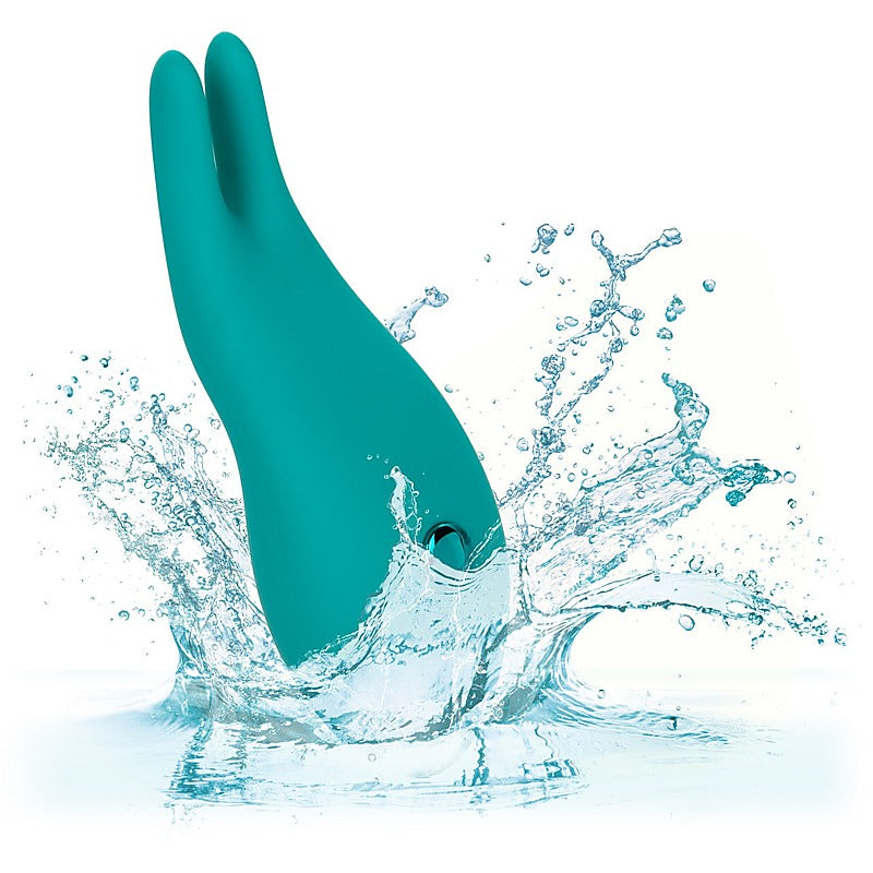 California Exotics Pixies Bunny Dual Teasers Vibrator - Clit Ticklers and Pulsators