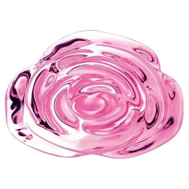Pink Roses Glass Anal Plug Training Set By B-Vibe - Butt Plugs