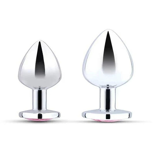 Jewel Metal Butt Plug Training Set By B-Vibe - Butt Plugs