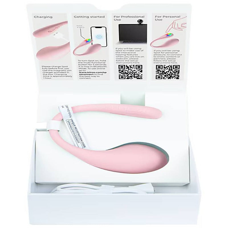 Spot Kiss Me Vibrating Clitoral Massager By Kiiroo - Clit Ticklers and Pulsators