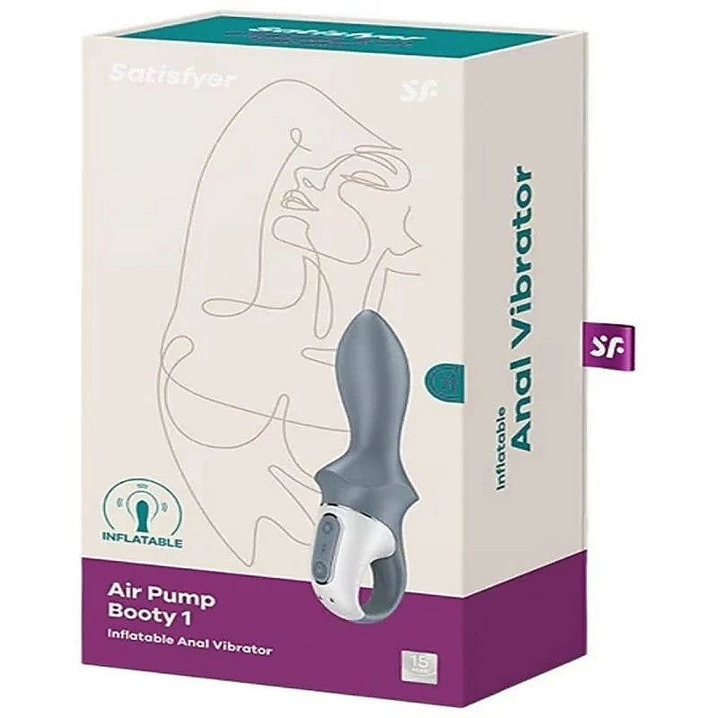 Air Pump Booty 1 Inflatable Anal Vibrator By Satisfyer - Anal Vibrators