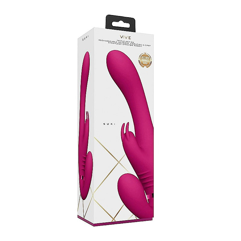 Vive Suki Vibrating Strapless Strap On By Shots Toys - Strap On Sextoys