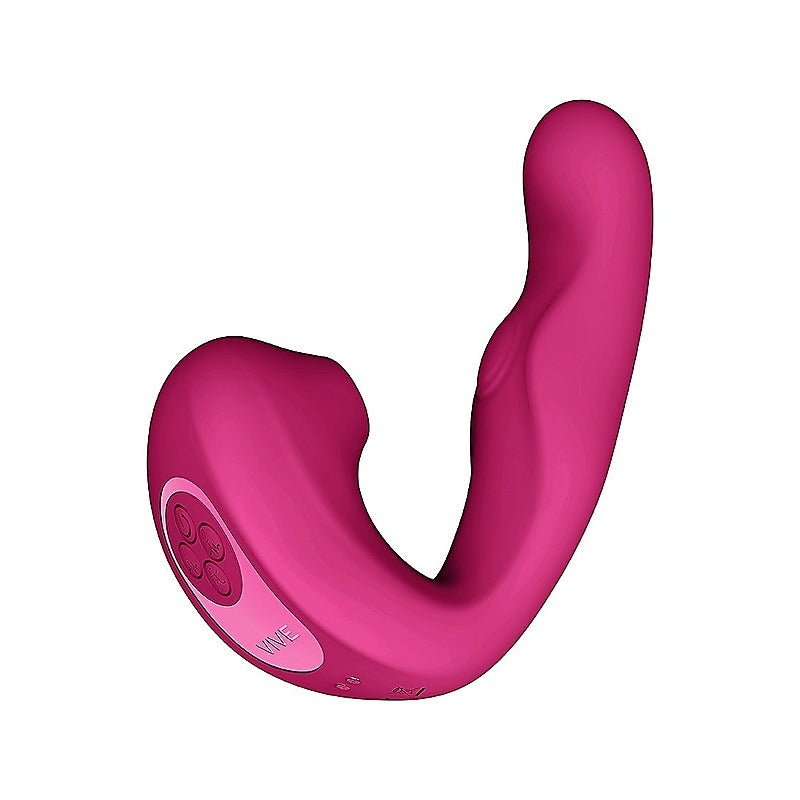 Vive Zaki Air And Pulse Wave G-Spot Vibrator By Shots Toys - G-Spot Vibrators