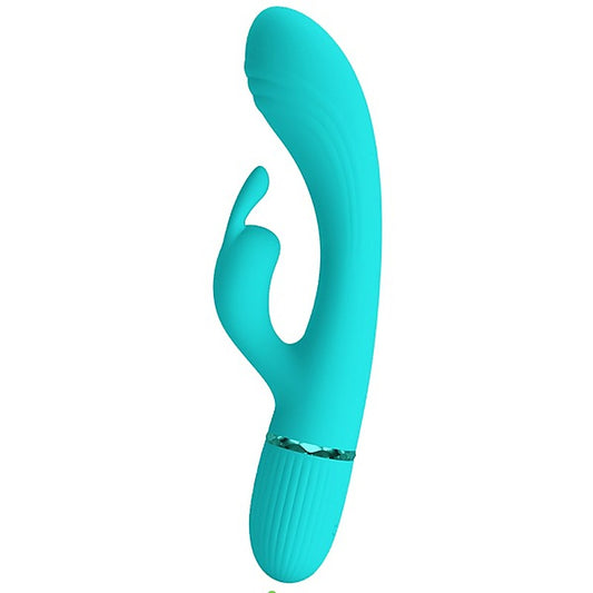 Pretty Love Scocco Dual Motor Silicone Rabbit Massager - Rabbit Vibrators