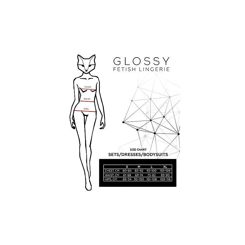 Glossy Amilia Fetish Wetlook Bodysuit By Toyfa - Her Fetish