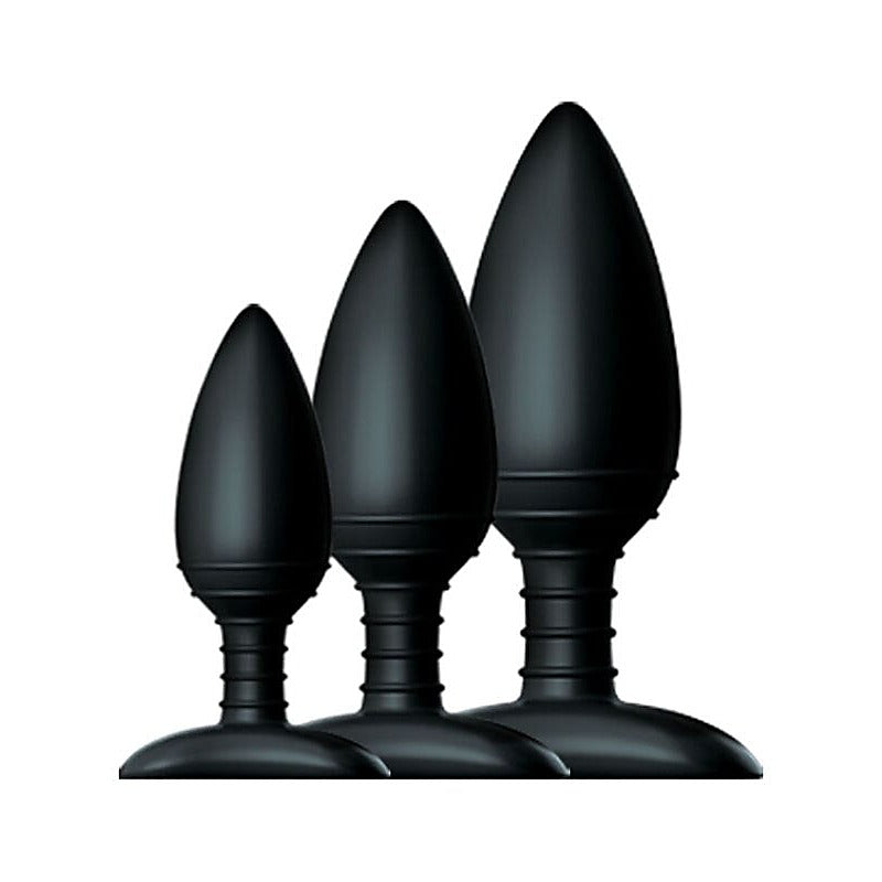 Premium Butt Plug Trio By Nexus Sex Toys - Personal Massagers