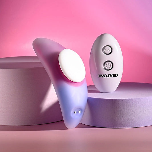 Evolved PARADISE Remote Control Panty Vibrator Pink/Purple - Remote Control Vibrators