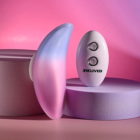 Evolved PARADISE Remote Control Panty Vibrator Pink/Purple - Remote Control Vibrators