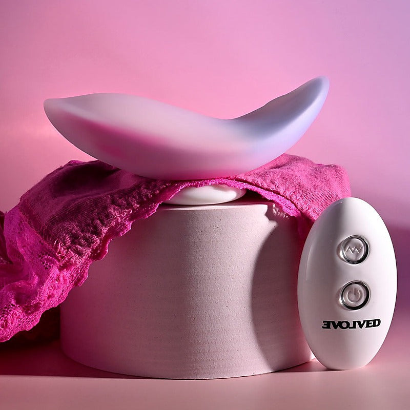 Evolved PARADISE Remote Control Panty Vibrator Pink/Purple - Remote Control Vibrators