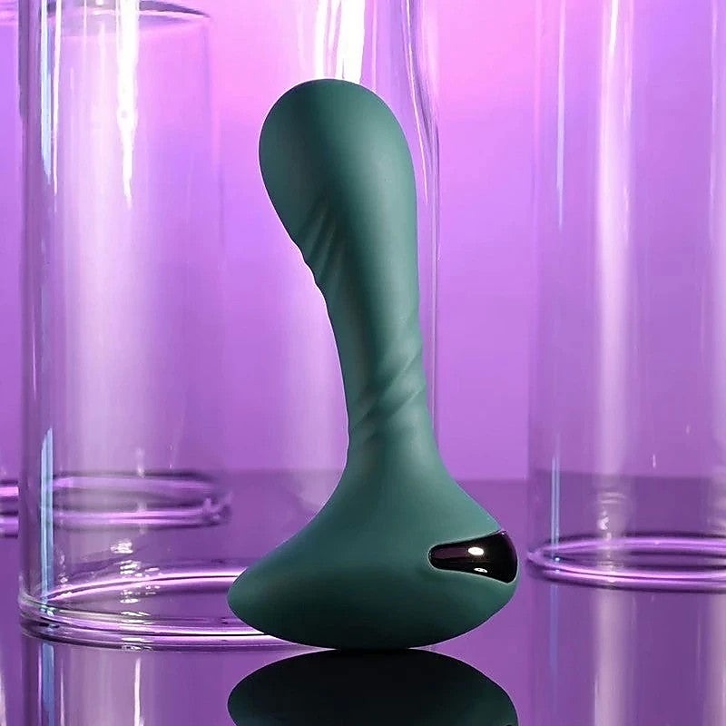 Gender X GOES ANYWHERE Rechargeable Anal Vibrator Green - Anal Vibrators