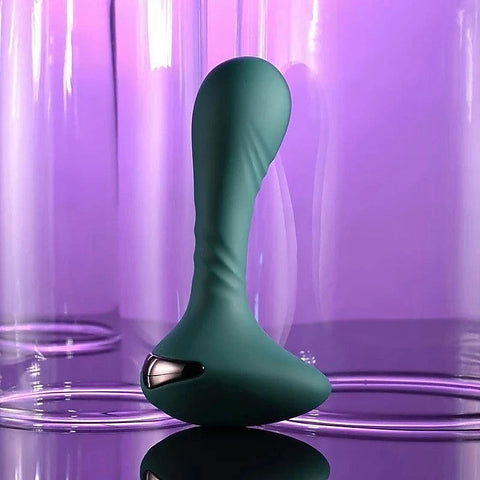 Gender X GOES ANYWHERE Rechargeable Anal Vibrator Green - Anal Vibrators
