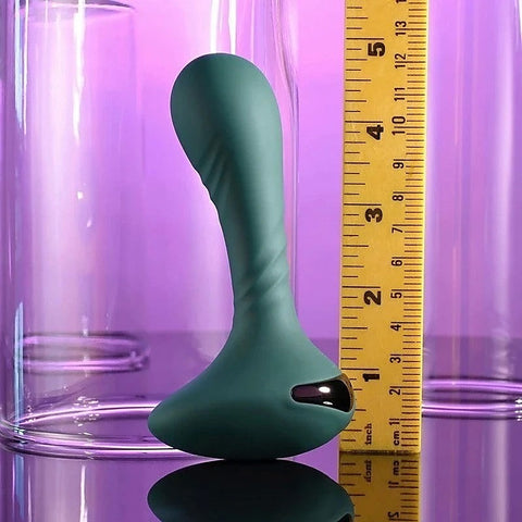 Gender X GOES ANYWHERE Rechargeable Anal Vibrator Green - Anal Vibrators