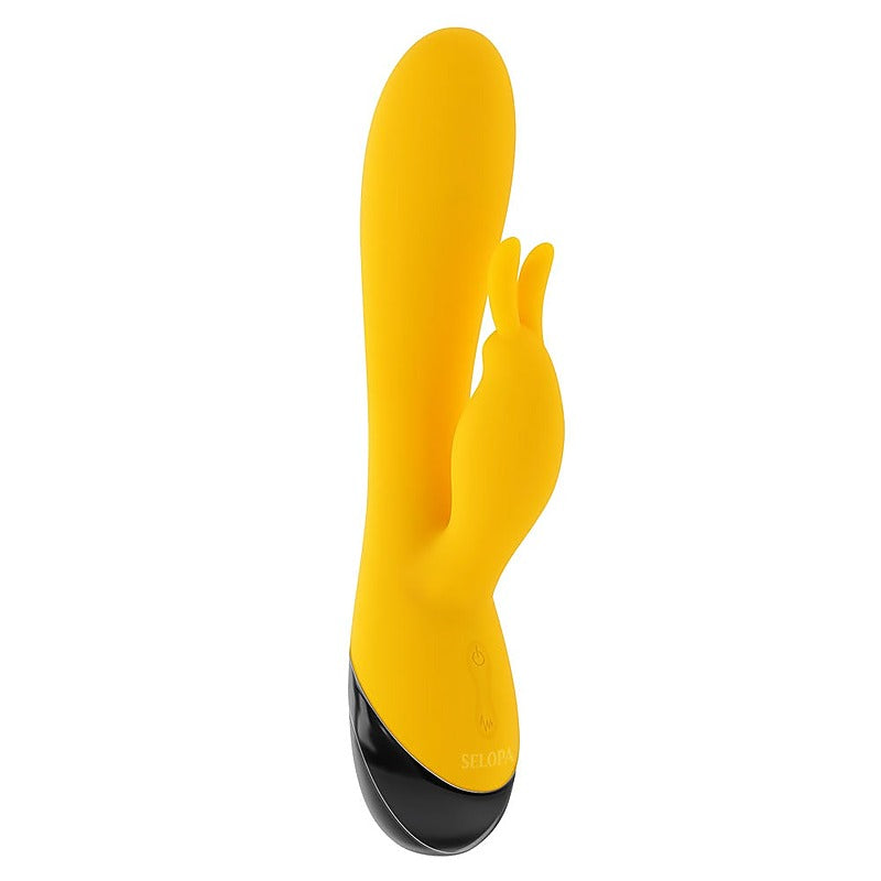 Selopa BUZZZ BUNNY Rechargeable Rabbit Vibrator Yellow - Rabbit Vibrators