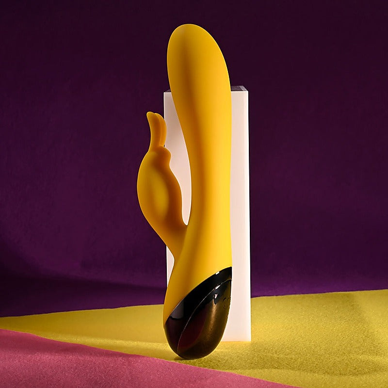 Selopa BUZZZ BUNNY Rechargeable Rabbit Vibrator Yellow - Rabbit Vibrators