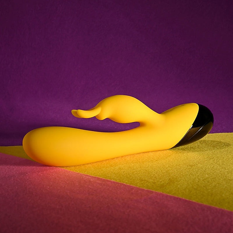 Selopa BUZZZ BUNNY Rechargeable Rabbit Vibrator Yellow - Rabbit Vibrators