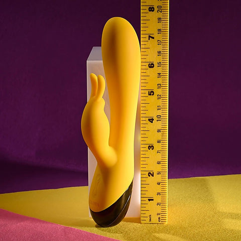 Selopa BUZZZ BUNNY Rechargeable Rabbit Vibrator Yellow - Rabbit Vibrators
