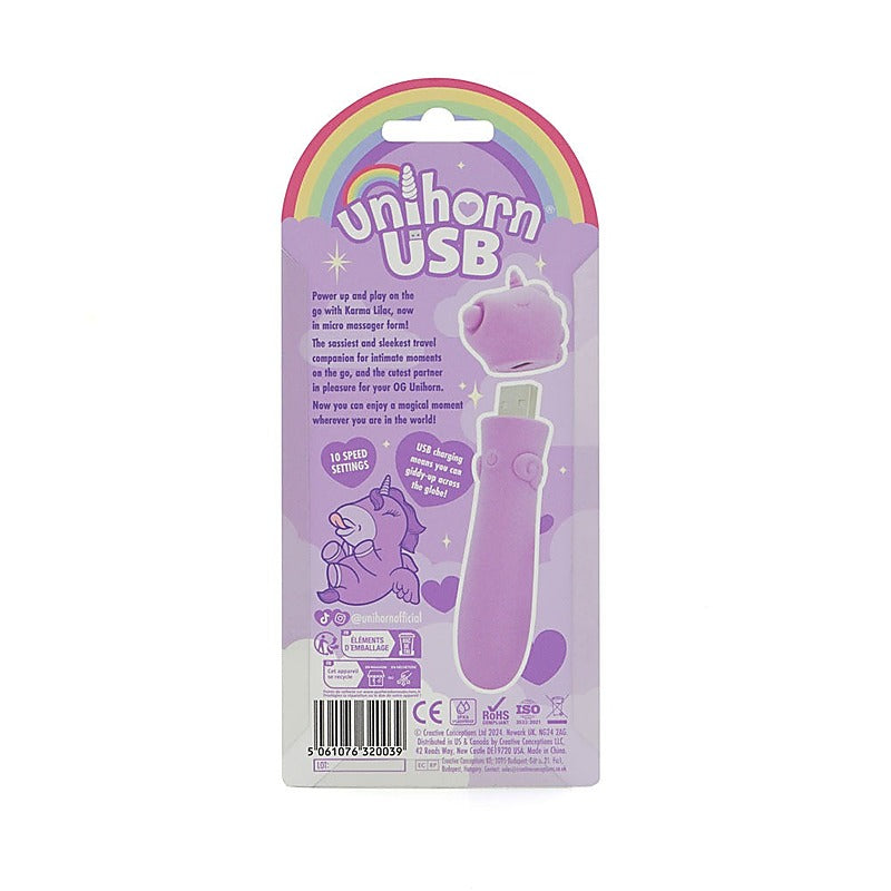 Karma Lilac Bullet Massager by Unihorn - Bullet Vibrators