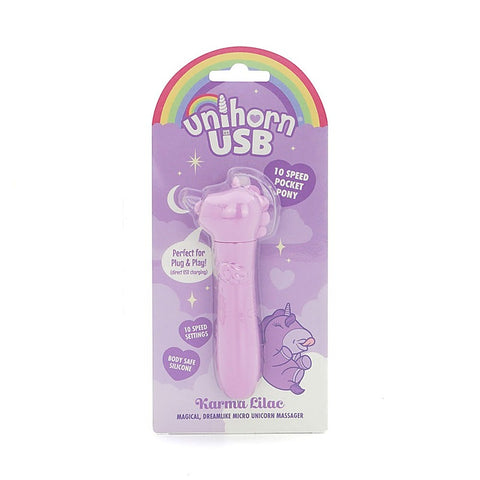 Karma Lilac Bullet Massager by Unihorn - Bullet Vibrators