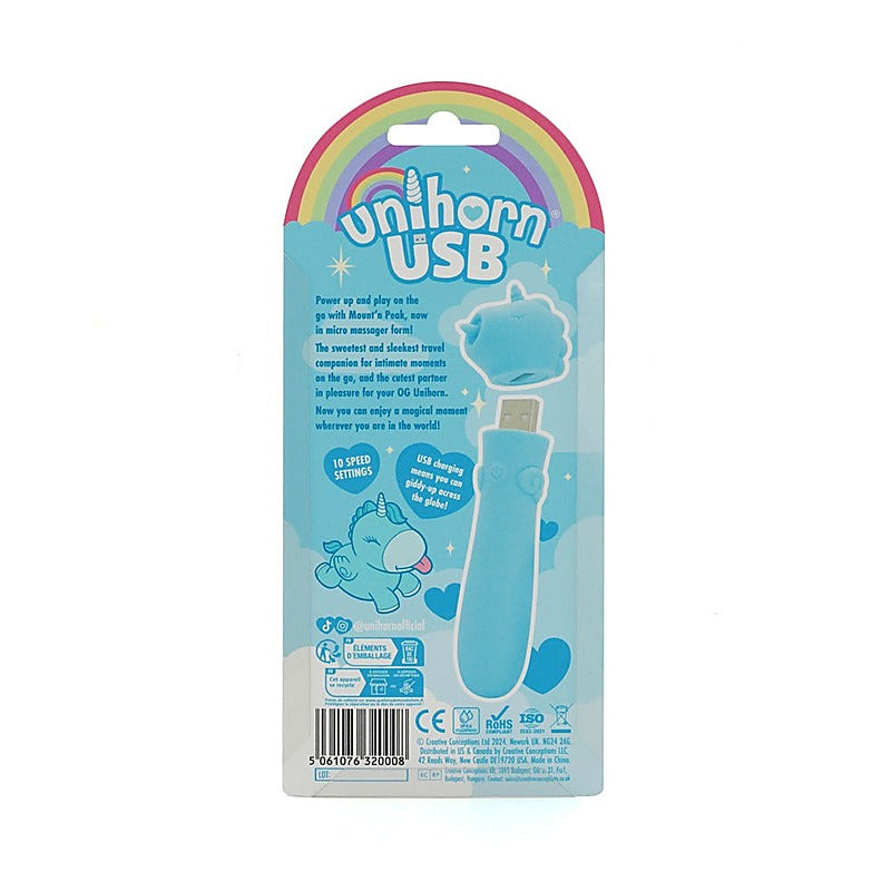 Mount'N Peak Vibrating Bullet By Unihorn - Bullet Vibrators