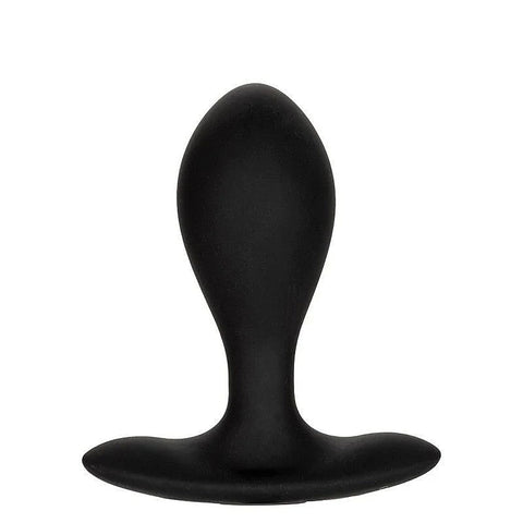 California Exotics Weighted Inflatable Butt Plug Black - Butt Plugs