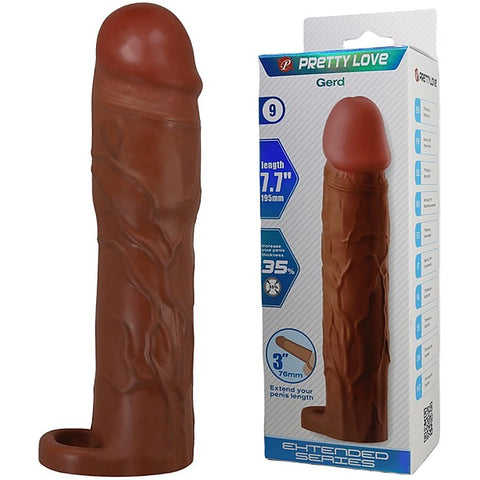 Pretty Love Gerd 7.7 Inch Male Penis Sleeve - Penis Sleeves and Extenders