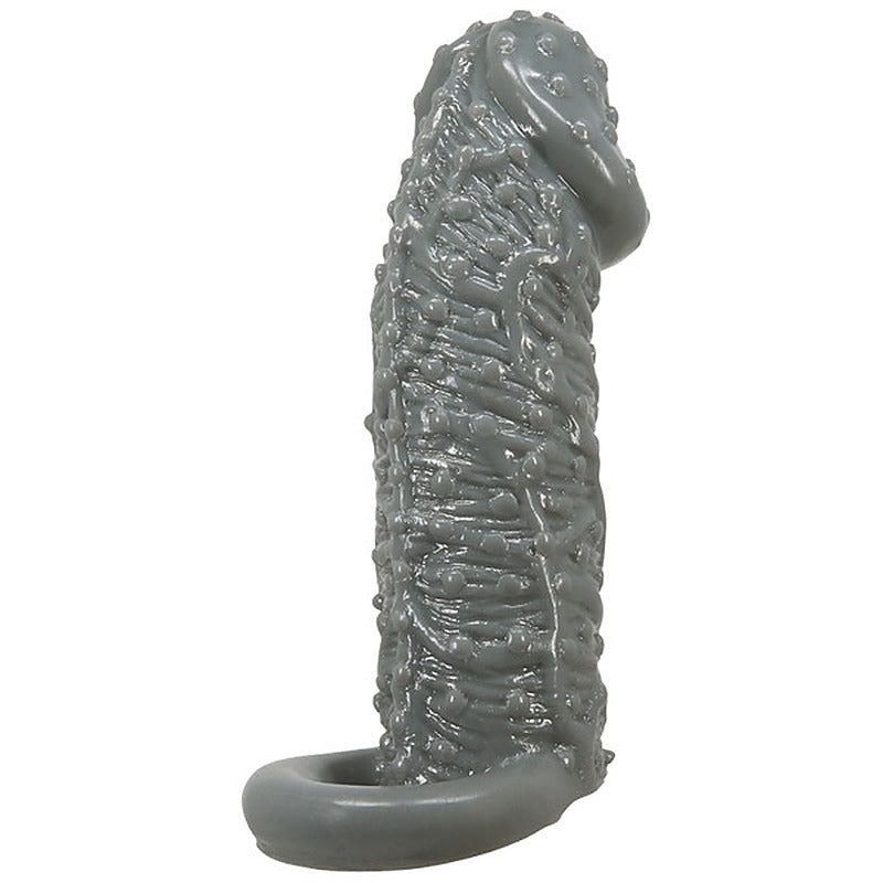 Pretty Love Realistic Male Penis Sleeve Black - Penis Sleeves and Extenders