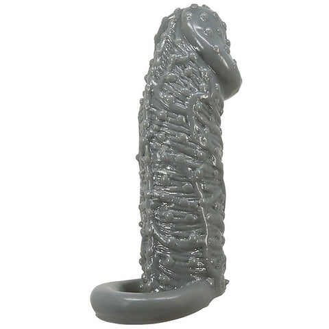Pretty Love Realistic Male Penis Sleeve Black - Penis Sleeves and Extenders