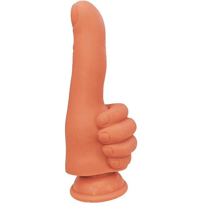 Thumbs Up Finger Shaped Dildo By Hott Products - Realistic Dildos
