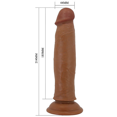 Pretty Love Keon 8.4 Inch Suction Cup Realistic Dildo - Realistic Dildos