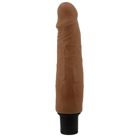 Pretty Love Waldorf 8.5 Inch Vibrating Dildo Tan - Vibrating Dildos