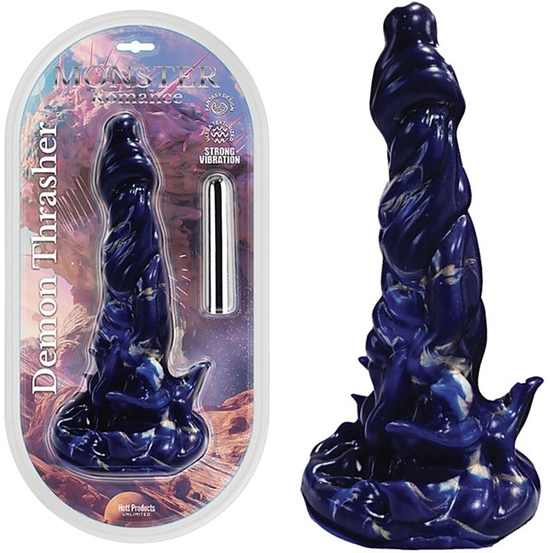 Demon Thrasher Vibrating Dildo By Hott Products - Vibrating Dildos