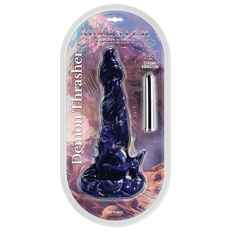 Demon Thrasher Vibrating Dildo By Hott Products - Vibrating Dildos